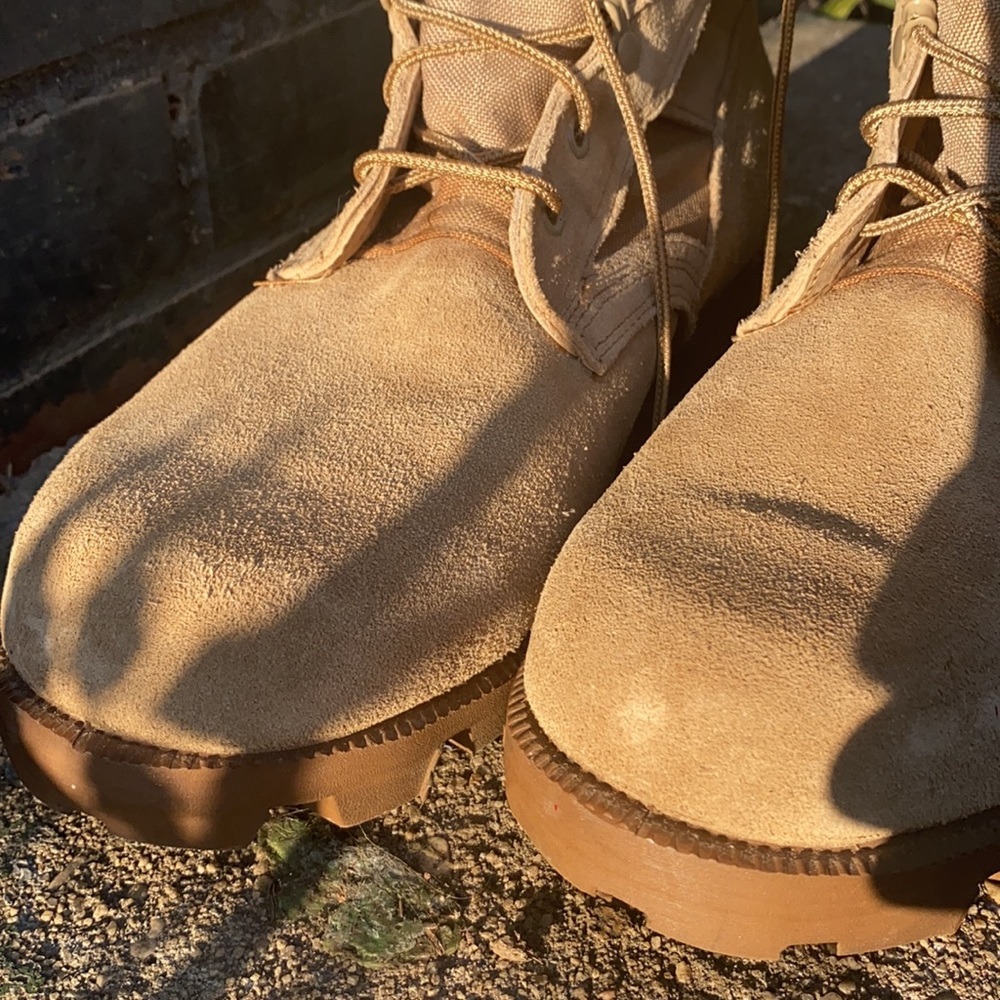 Men Hiking Boots Classic Combat, Special Forces, Tactical Flight - Picture 10 of 15